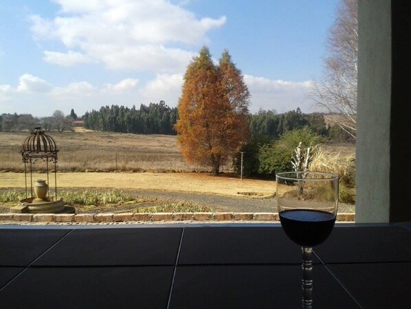 Vista desde la propiedad