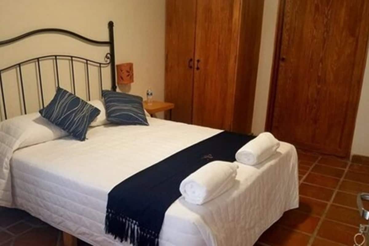 Chambre de base double, 1 grand lit, accessible aux personnes à mobilité réduite, non-fumeur | 1 chambre, literie de qualité, couette en duvet