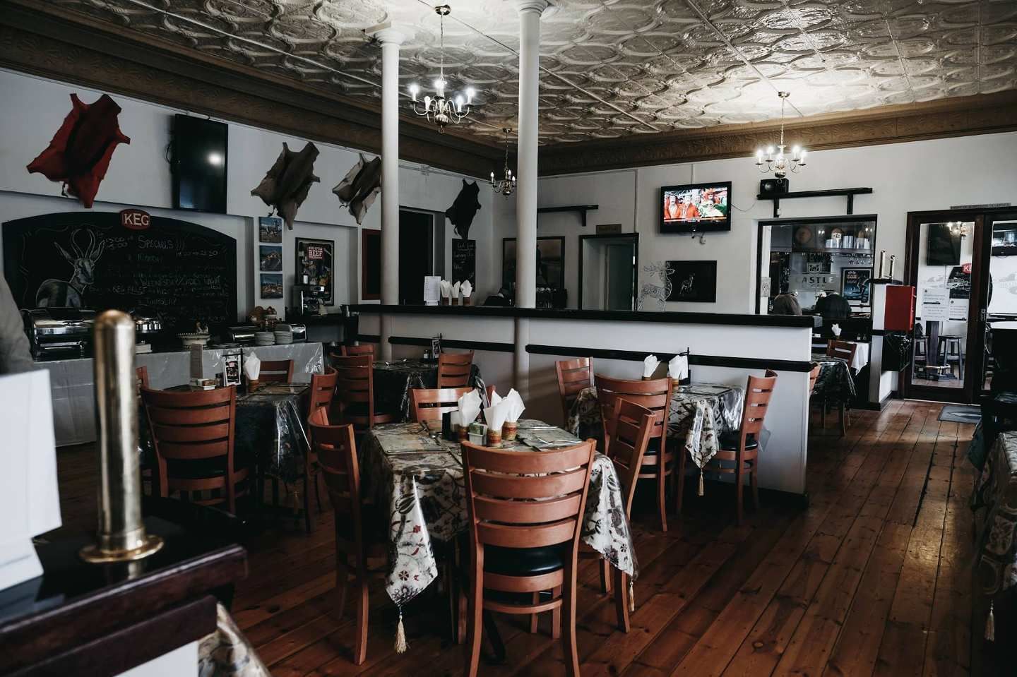 Café da manhã, almoço e jantar