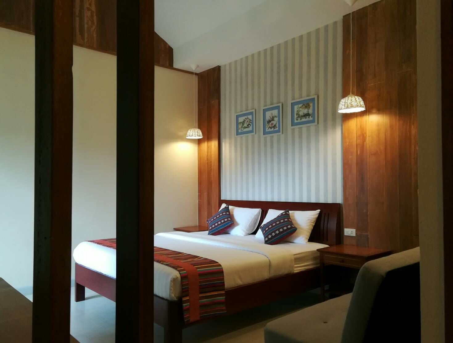 superior double room  | blackout curtains