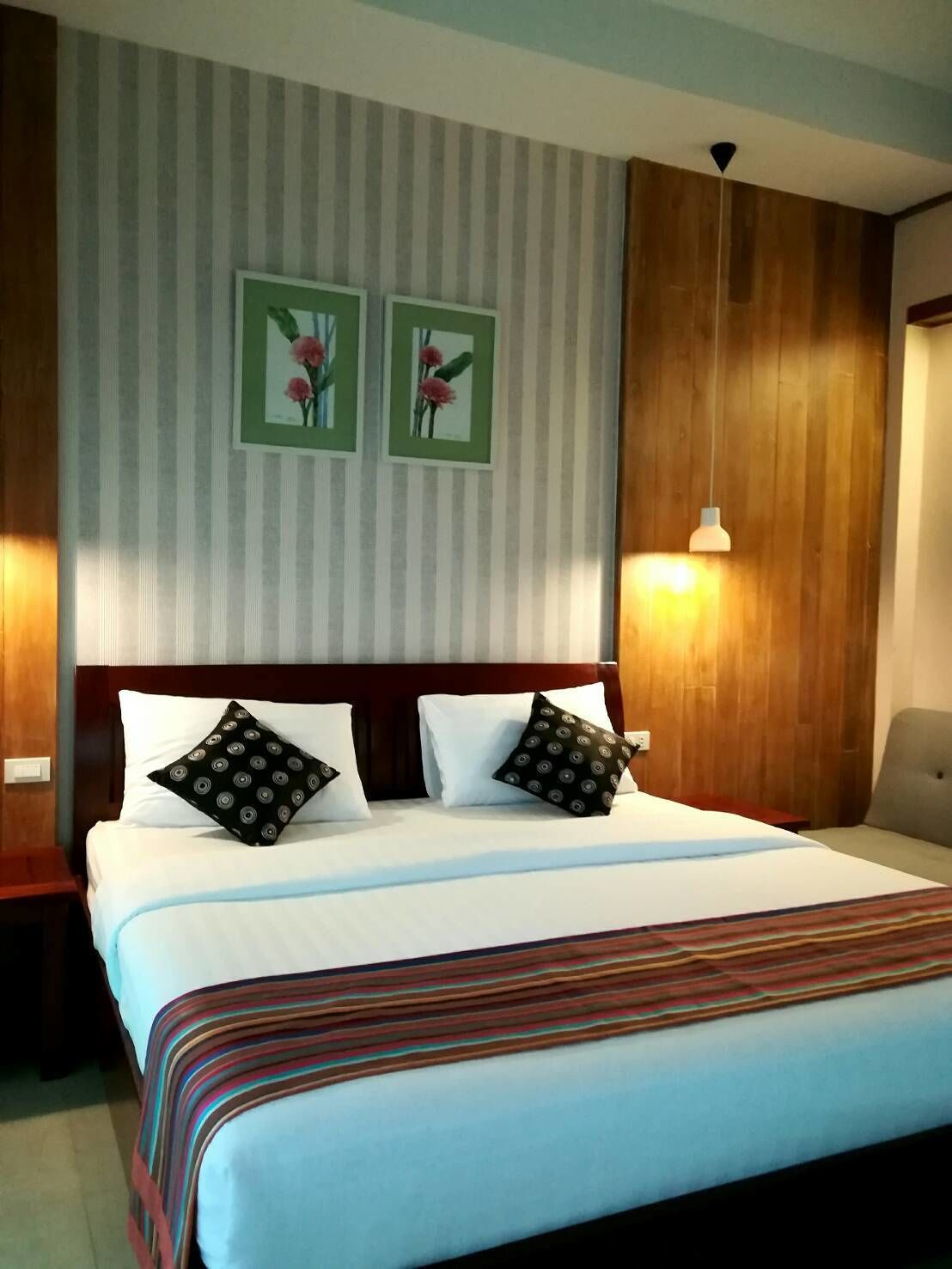 superior double room  | blackout curtains