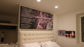 Doppia panoramica, 1 letto queen, non fumatori | Lenzuola Frette, biancheria da letto di alta qualità