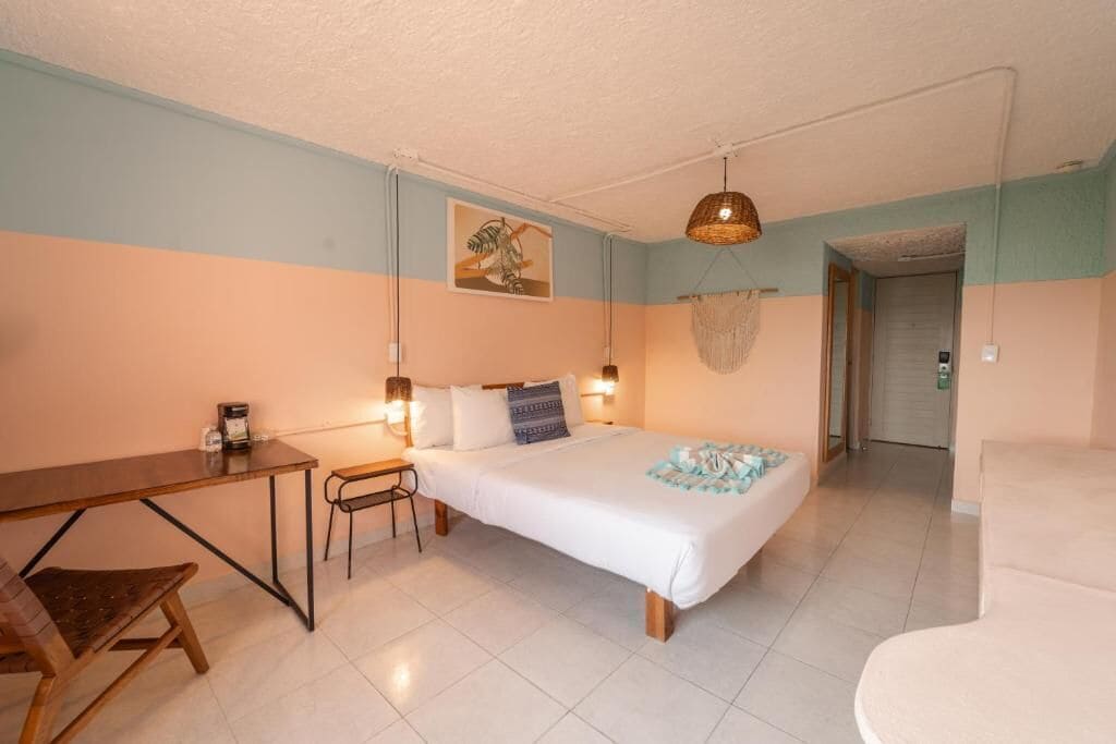 Habitación Premium, 1 cama de matrimonio, vistas a la laguna | Ropa de cama hipoalergénica, wifi gratis, ropa de cama