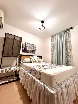 Habitación doble | Cortinas opacas y sistema de insonorización