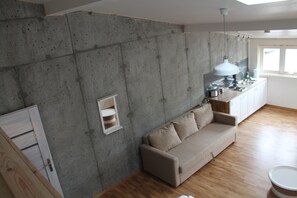 Studio | Blackout curtains, iron/ironing board, free WiFi, bed sheets - Lækjarhus Farm Holidays (Kalfatellsstadhur)