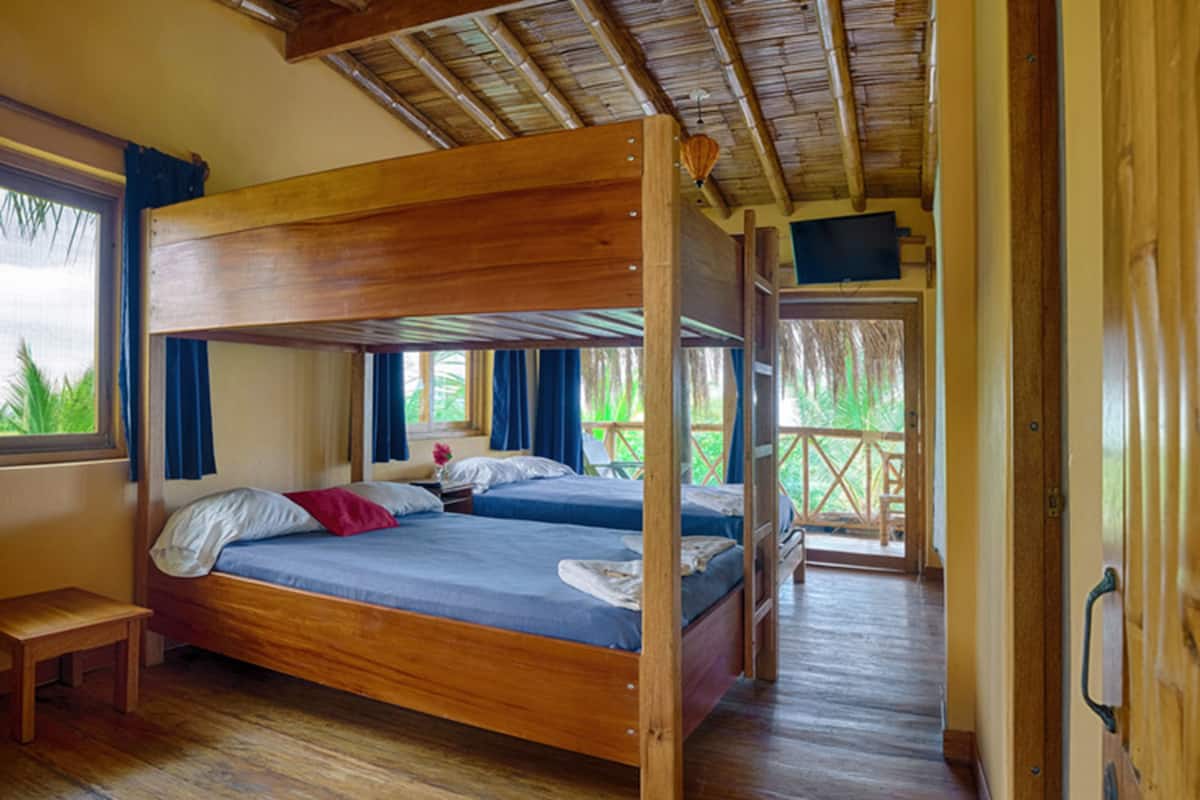 Bungalow, 3 Bedrooms (12 pax) | Desk, iron/ironing board, free cots/infant beds, free rollaway beds