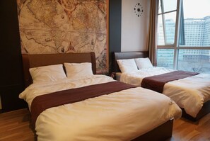 Luxury Loft and Free wifi egg | 이탈리아 프레떼 시트, 고급 침구, 오리/거위털 이불, 필로우탑 침대