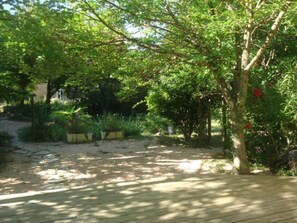 Overnattingsstedets uteområder