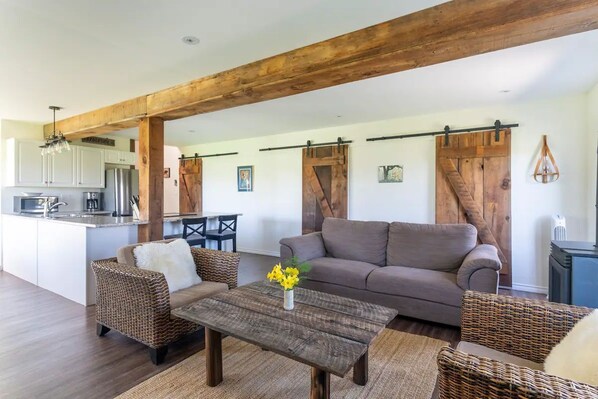 Älytelevisio, takka, videopelejä, DVD-soitin