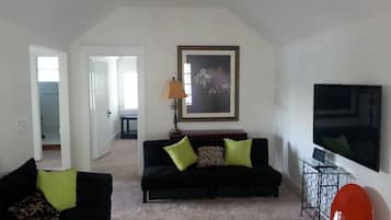 TV, DVD player, offices