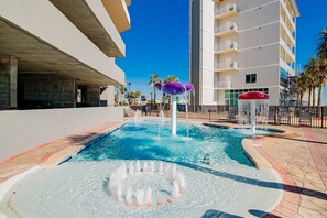 Indoor pool, a heated pool