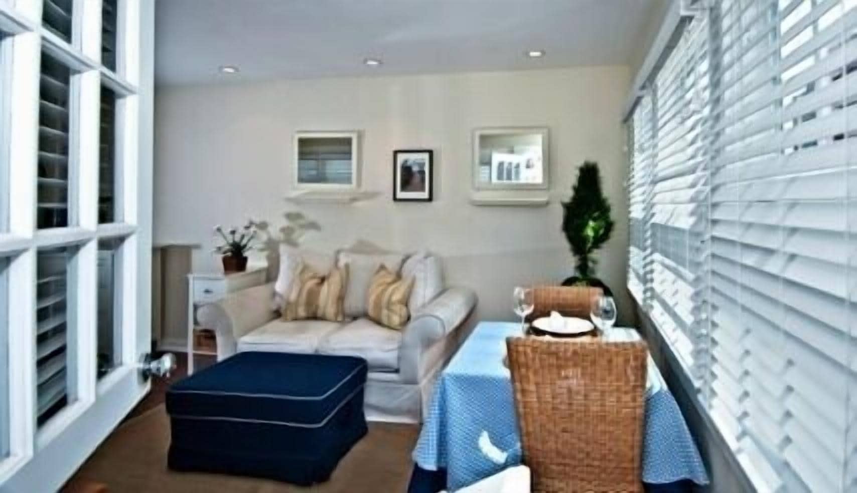 TV, DVD player, books