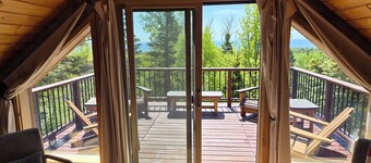 Lutsen Little Bear Lodge - Cabaña aislada en la montaña Lutsen con vista superior