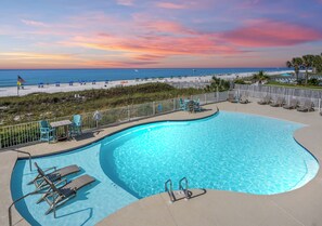 Indoor pool, outdoor pool