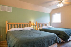 3 chambres, draps fournis