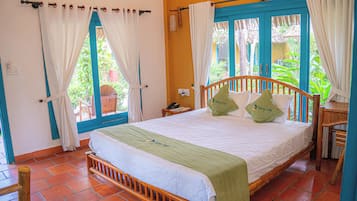 Literie de qualité supérieure, décoration personnalisée