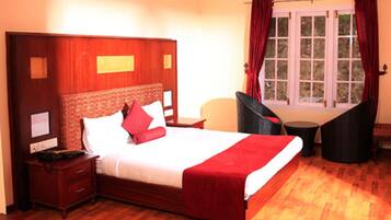 In-room safe, blackout curtains, soundproofing, iron/ironing board