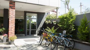 Fassade der Unterkunft
