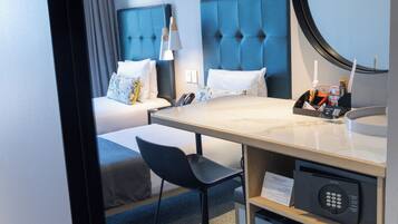 In-room safe, desk, laptop workspace, free cots/infant beds