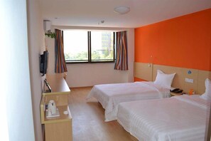 Desk, blackout drapes, free WiFi - Yi Mi Hotel Guangzhou Huangcun Station (Guangzhou)