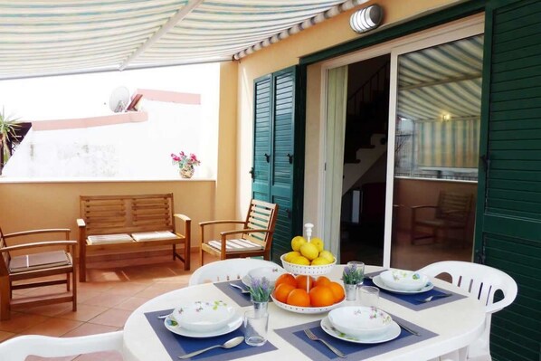 Apartamento, terraço | Terraço/pátio