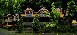 Façade de l’hébergement 