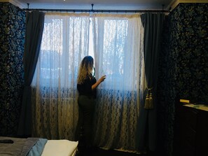 Utsikt fra overnattingsstedet