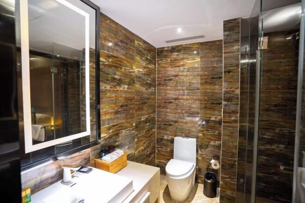 Minibar, in-room safe, desk, blackout curtains