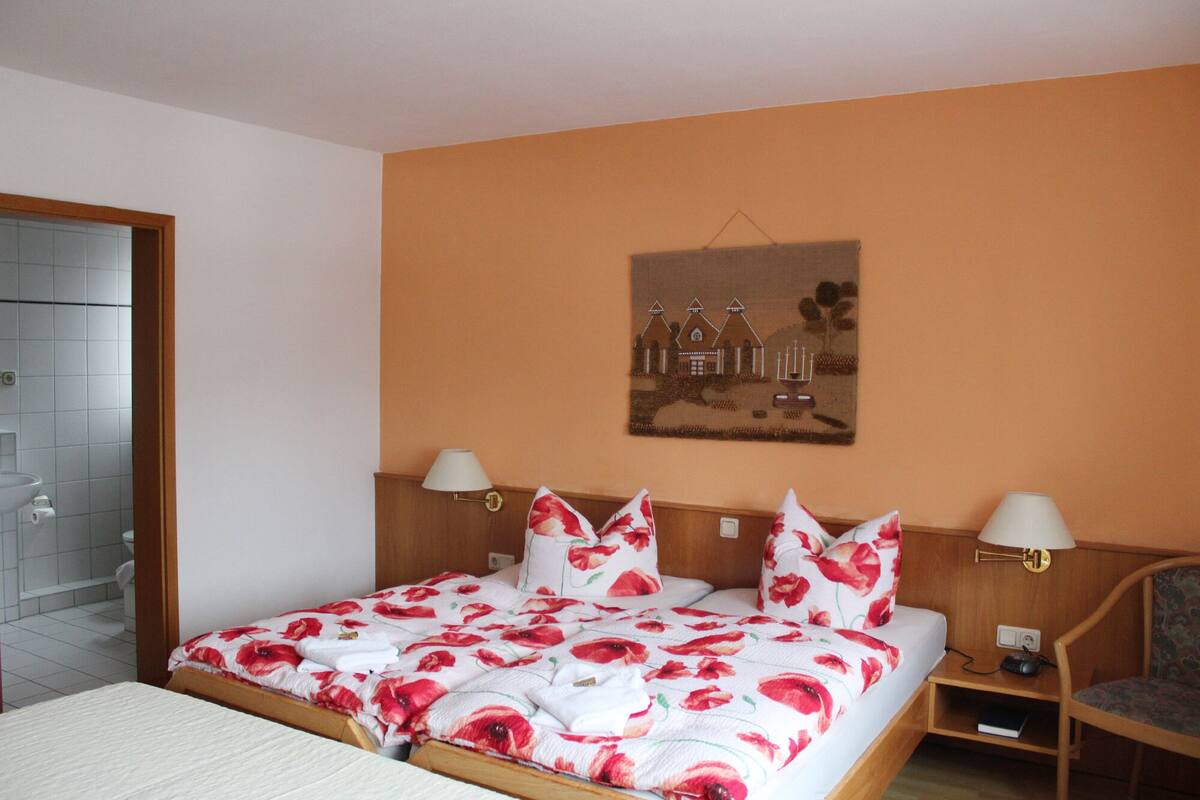 Double Room | In-room safe, blackout curtains, soundproofing, free cots/infant beds