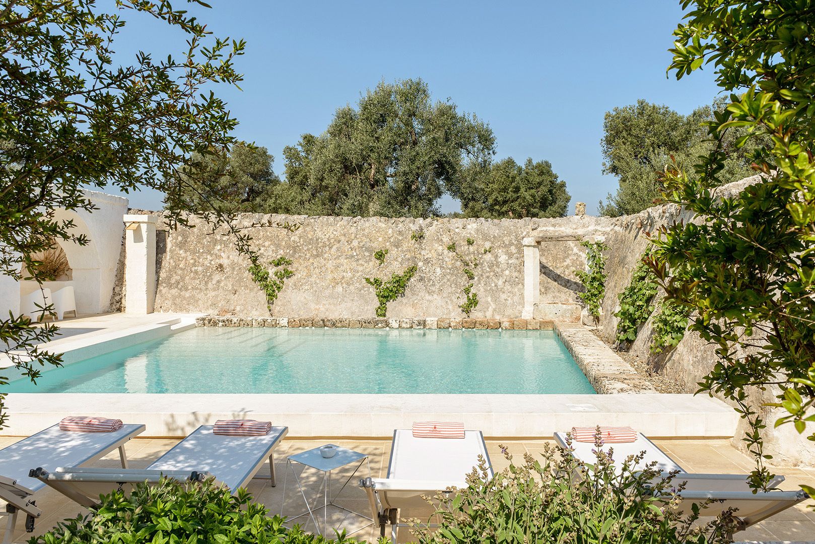 Seasonal outdoor pool