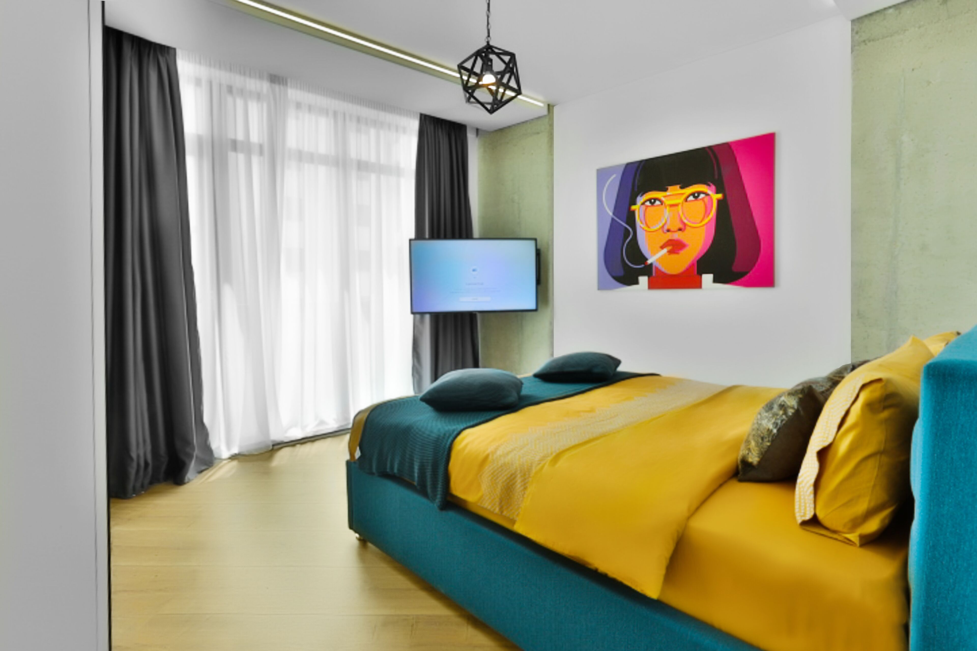 Minibar, cortinas blackout y sistema de insonorización 