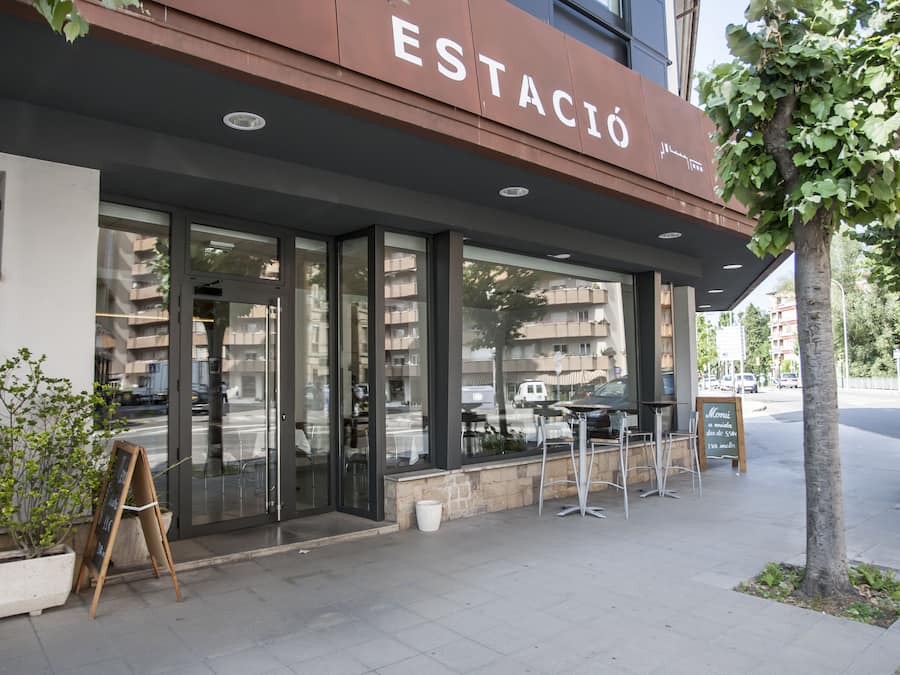 Entrada de la propiedad