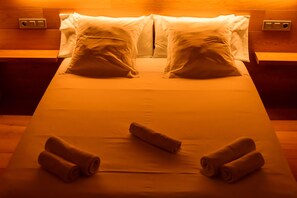 16 bedrooms, desk, laptop workspace, blackout curtains