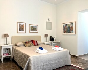 Luxury Studio Suite, 1 Queen Bed, Garden View (Carob Garden Studio) | Egyptian cotton sheets, premium bedding, memory foam beds, in-room safe - Avgi's Home (Limassol)