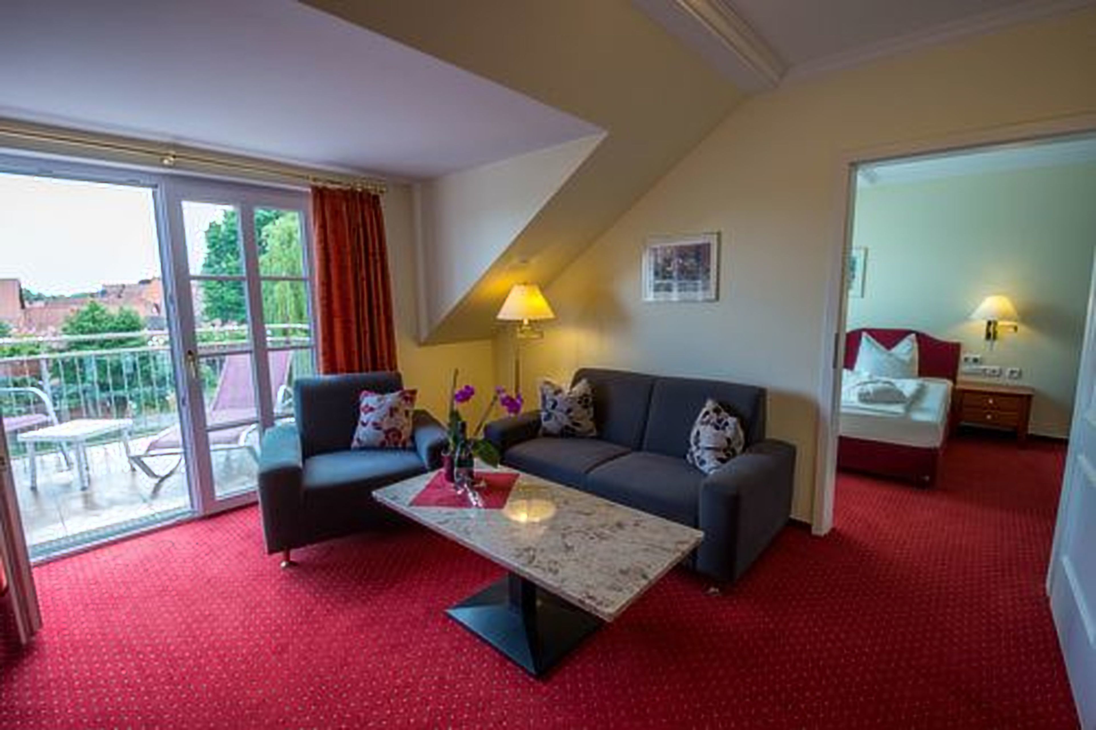 66-cm flat-screen tv with satellite channels, tv