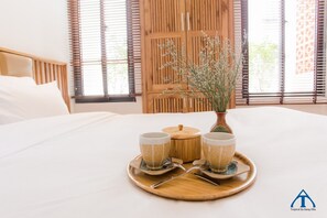 Tomannsrom – deluxe, ikke-røyk, byutsikt | Minibar, lydisolert, wi-fi (inkludert) og sengetøy