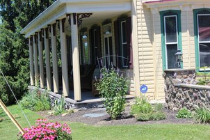 Front of property – evening/night