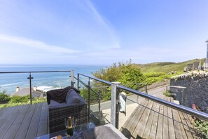 Balcony - Woolacombe Admirals Lodge 6 Bedrooms (Woolacombe)
