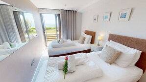 2 phòng ngủ, bàn ủi/dụng cụ ủi quần áo, bộ trải giường 