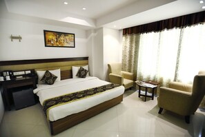 Superior Double Room, Refrigerator, City View | 20 bedrooms, in-room safe, soundproofing, iron/ironing board