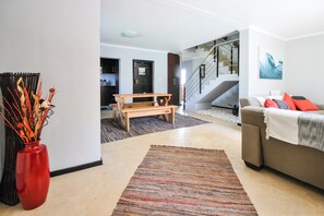 Comfort House, 3 Bedrooms, Non Smoking | Living room | Flat-screen TV - Coral Sands Brickstone (Cape Town)