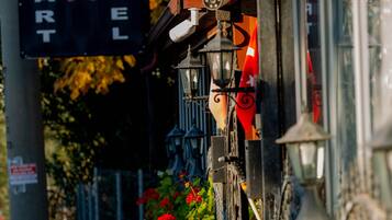 Façade de l’hébergement