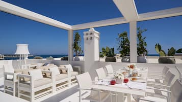 Terraza en la azotea