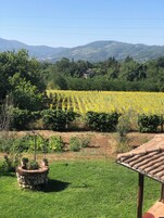 Apartamento conforto, 2 quartos, vista para a montanha | Roupas de cama premium, edredons de pluma