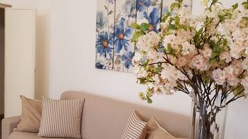 Superior-Vierbettzimmer, Balkon, Stadtblick