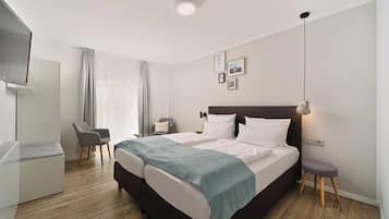 Dobbeltrom | Safe på rommet, barnesenger og ekstrasenger (mot et tillegg)