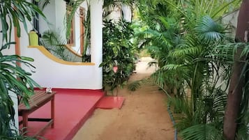 Fachada de la propiedad