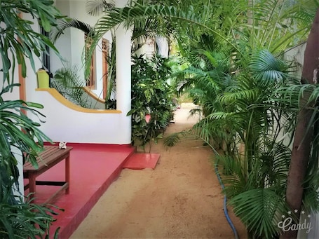 Fachada de la propiedad