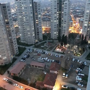 Blick von der Unterkunft