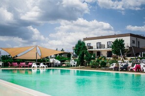 Piscina externa sazonal